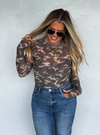 Camo Mesh Top | PRE ORDER Arrives End Of Nov