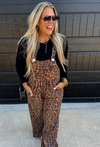 Cheetah Karli Boho Overall Jumpsuit | PRE ORDER Arrives Beginning Of November