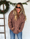 Cheetah Puffer Pullover | PRE ORDER Arrives End Of Nov