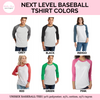 Baseball Girl Bow Graphic Tee | Build Your Own Tshirt Bar