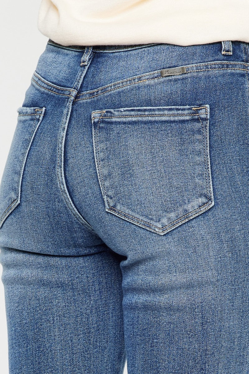 Kancan Cat's Whiskers High Waist Flare Jeans ONLINE EXCLUSIVE