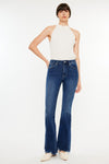 Kancan Cat's Whiskers Raw Hem Flare Jeans ONLINE EXCLUSIVE