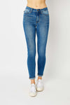 Judy Blue Full Size Cuffed Hem Low Waist Skinny Jeans ONLINE EXCLUSIVE