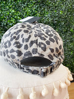 Grey Leopard Mama Hat