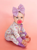 Lavender Floral Dreams Bamboo Pajamas