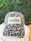 Grey Leopard Mama Hat