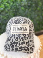 Grey Leopard Mama Hat