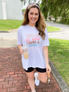 Fueled By Iced Coffee & Anxiety Graphic Tee