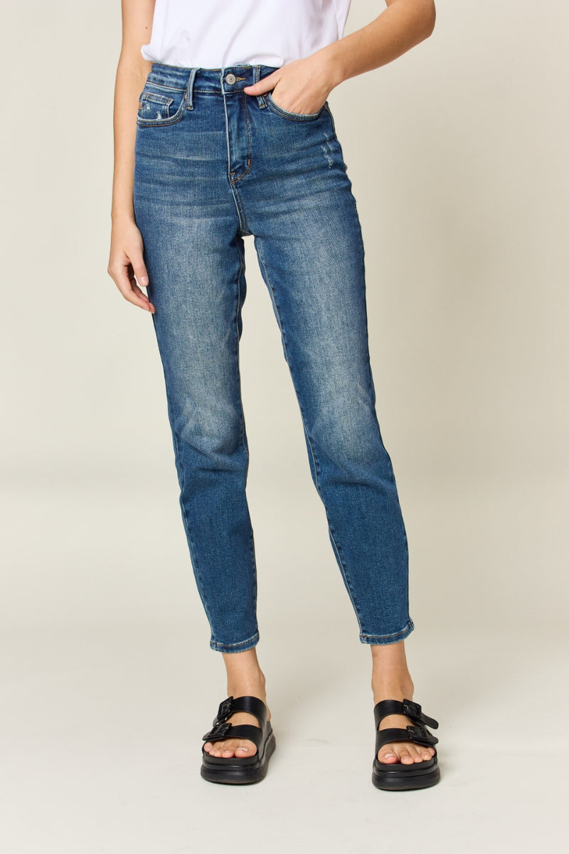 Judy Blue Tummy Control High Waist Slim Jeans ONLINE EXCLUSIVE