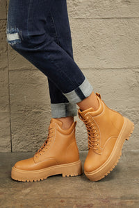 Platform Combat Boots ONLINE EXCLUSIVE