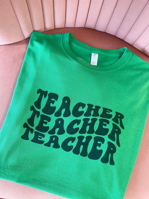 Retro Teacher Short Sleeve Graphic Tee