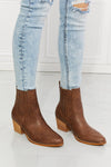 Love the Journey Stacked Heel Chelsea Boot in Chestnut ONLINE EXCLUSIVE