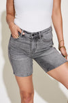 Judy Blue High Waist Washed Denim Shorts ONLINE EXCLUSIVE