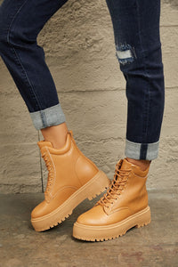 Platform Combat Boots ONLINE EXCLUSIVE