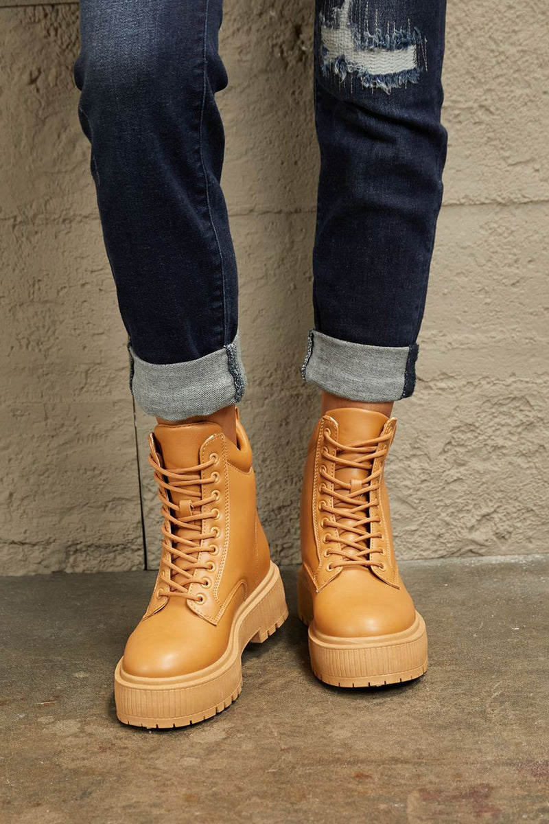 East Lion Corp Platform Combat Boots ONLINE EXCLUSIVE