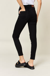 Judy Blue Full Size Distressed Tummy Control High Waist Skinny Jeans ONLINE EXCLUSIVE