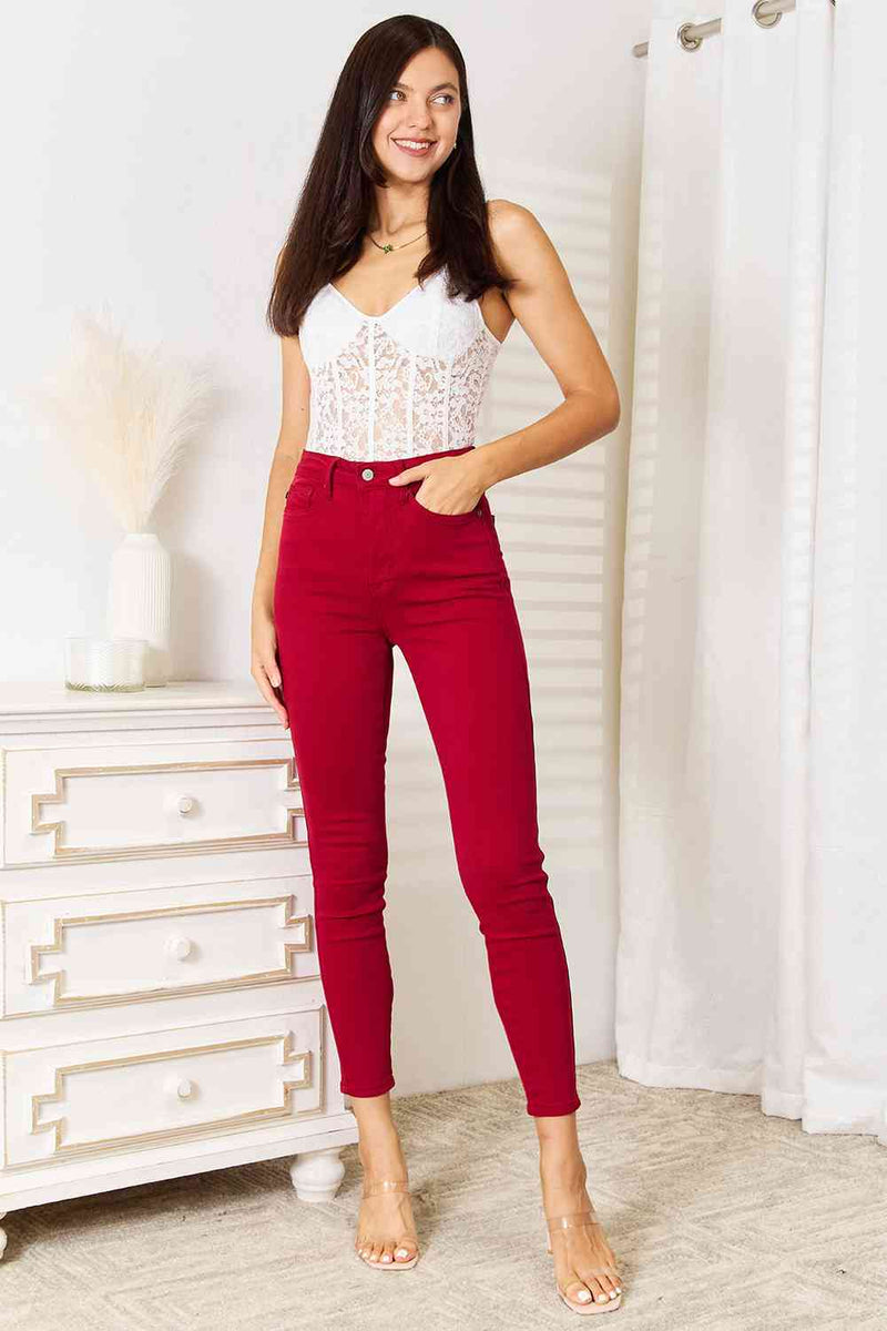 Judy Blue Full Size High Waist Tummy Control Skinny Jeans ONLINE EXCLUSIVE