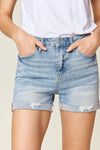 Judy Blue High Waist Rolled Denim Shorts ONLINE EXCLUSIVE