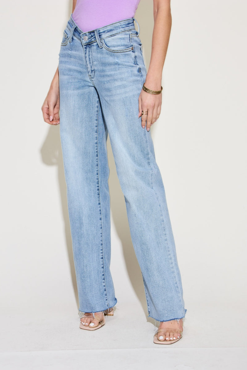 Judy Blue V Front Waistband Straight Jeans ONLINE EXCLUSIVE