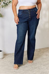 Judy Blue Button-Fly Straight Jeans ONLINE EXCLUSIVE