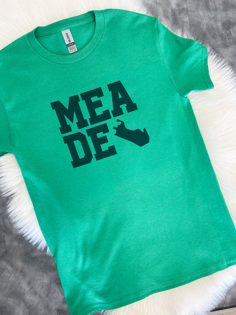 Meade County Shape Green Graphic Tee