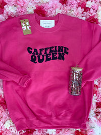 Caffeine Queen Sweatshirt Graphic Tee