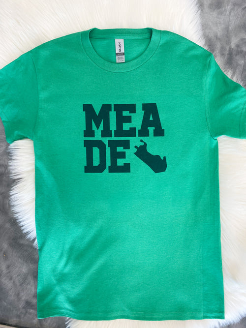 Meade County Shape Green Graphic Tee