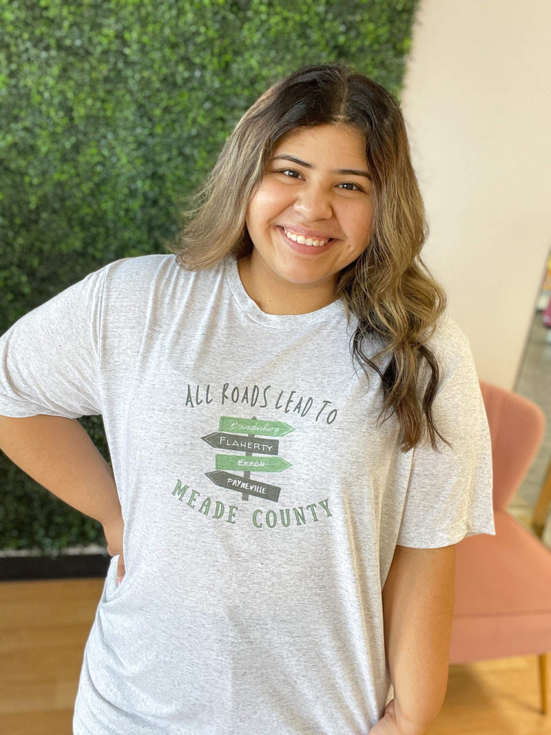 All Roads Lead To Meade County Graphic Tee / In Stock