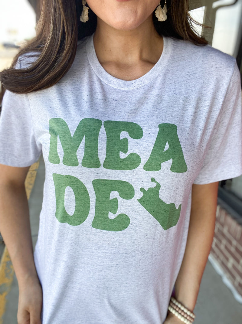 Meade County Shape Speckled Graphic Tee