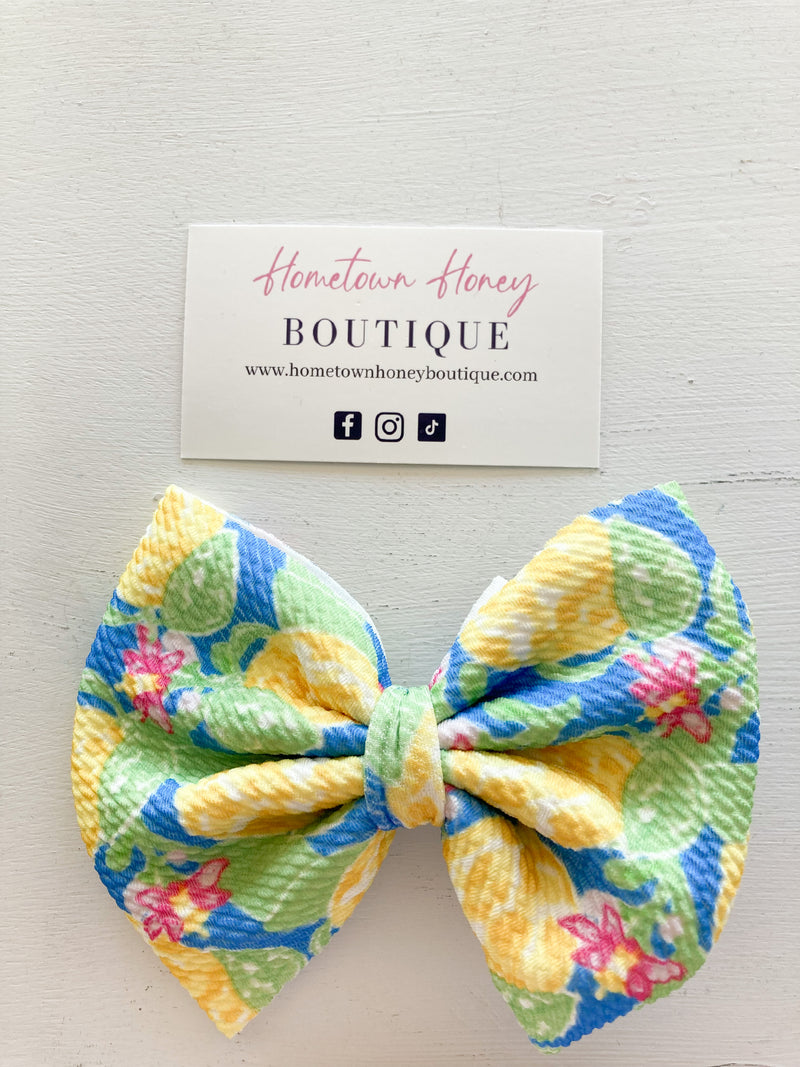Lemons 5.5" Bow On Nylon