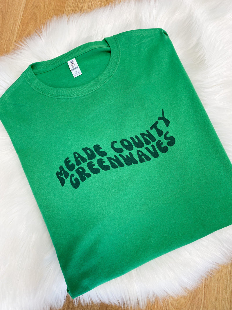 Groovy Meade County Greenwaves Graphic Tee