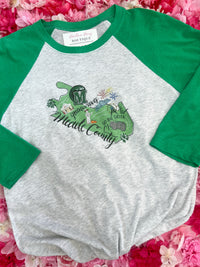 All Around Meade County Raglan Graphic Tee